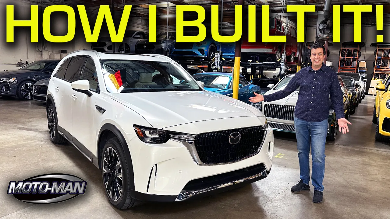 How & Why Mazda created the CX-90 PLUG IN HYBRID with Dave Coleman