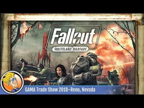 Fallout: Wasteland Warfare — game preview at GAMA 2018