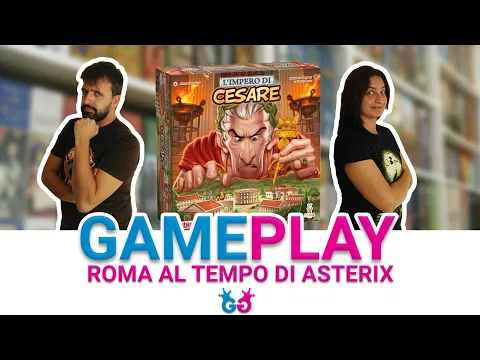 L'impero di Cesare, Partita Completa al gioco ambientato nell'universo di Asterix e Obelix