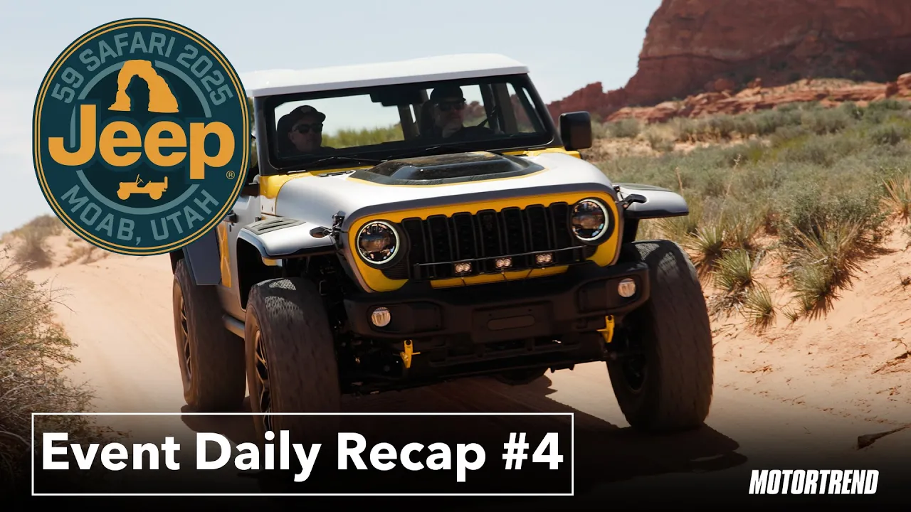 Day 4: Driving Jeep Concept Vehicles – Easter Jeep Safari 2025