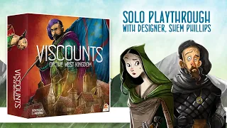 Viscounts of the West Kingdom- Solo Playthrough