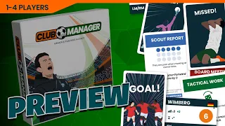 Counter Attack Club Manager Board Game Preview