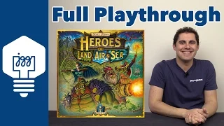 Heroes of Land, Sea & Air Full Playthrough - JonGetsGames