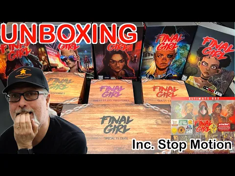 Final Girl Series 3 | Ultimate Box | Van Ryder Games | Unboxing | Inc Special FX Crate!
