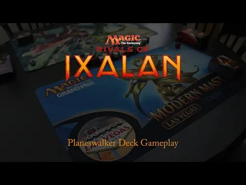 Magic: The Gathering: Rivals of Ixalan Planeswalker Deck Gameplay