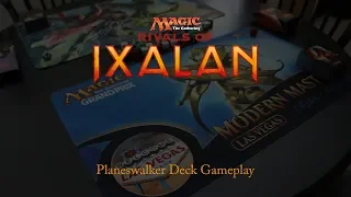 Magic: The Gathering: Rivals of Ixalan Planeswalker Deck Gameplay