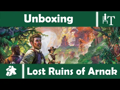 Lost Ruins of Arnak Board Game - Unboxing - Raiders of the Lost Arnak?
