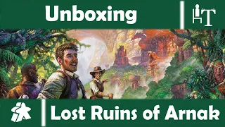 Lost Ruins of Arnak Board Game - Unboxing - Raiders of the Lost Arnak?