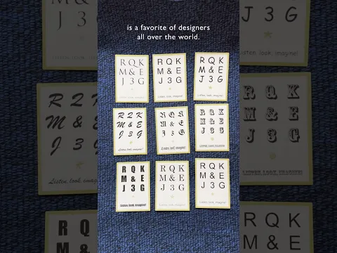 Font Karuta is a simple game -Helvetica