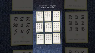 Font Karuta is a simple game -Helvetica