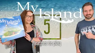 My Island - 5 reasons to Play We Review Dr Reiner Knizia's Legacy Tile Placement Board Game