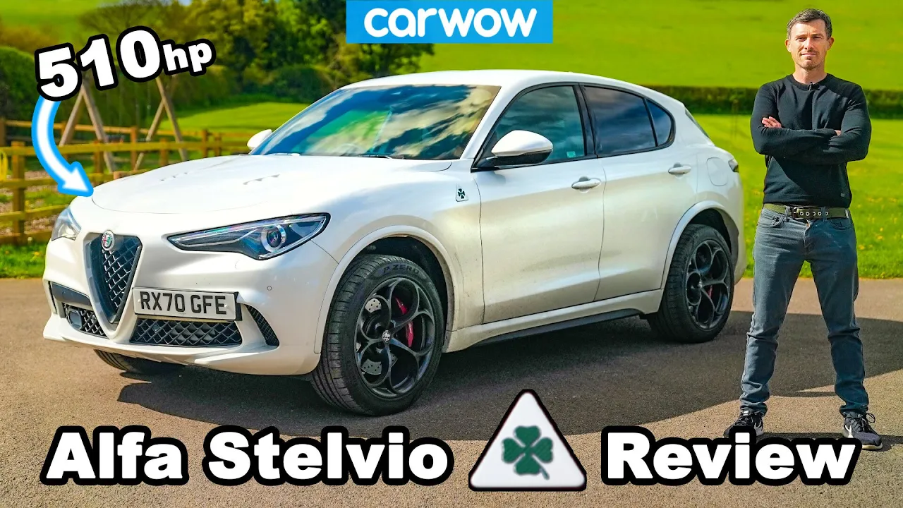 510hp Alfa Romeo Stelvio QV 2021 review - 0-60mph, 1/4-mile & brake tested!
