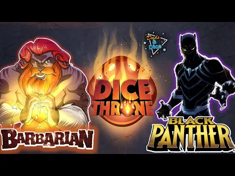 Barbarian vs. Black Panther | Dice Throne
