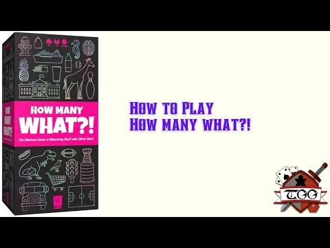 How to Play How Many What?!