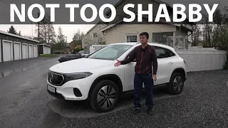 Mercedes EQA 250 interior review