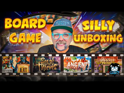 Board Game Silly Unboxings - October, 2023 - Ancient Knowledge, Sea of Thieves, Forever Home & More!
