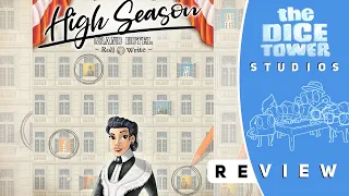 High Season Grand Austria Hotel Roll and Write Review - Lighter and Write er