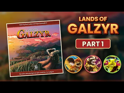 Lands of Galzyr | 3 Player Competitive Gameplay | Day 1
