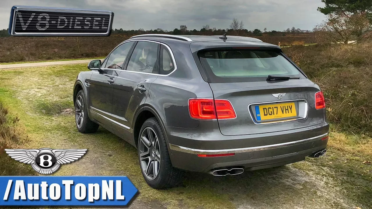 Bentley Bentayga V8 Diesel Review by AutoTopNL (English Subtitles)