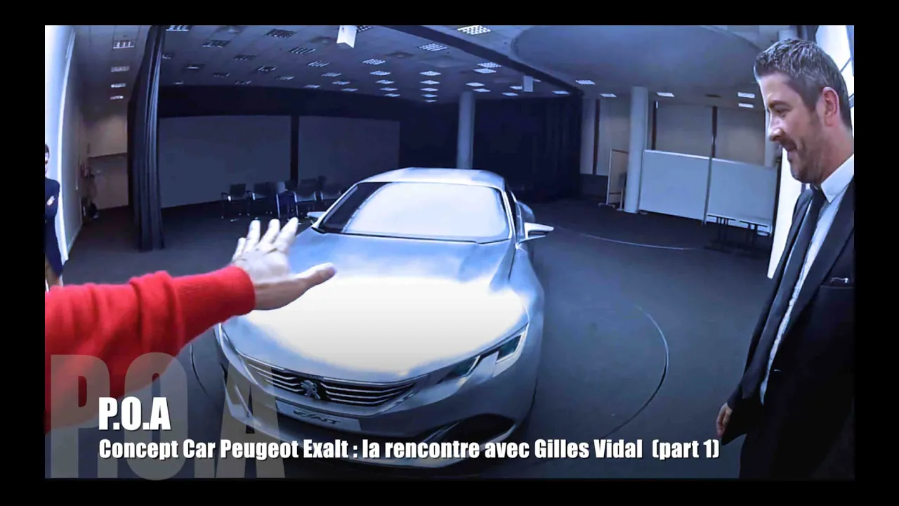 Peugeot Exalt decrypté par le directeur du design Peugeot (épisode 2)