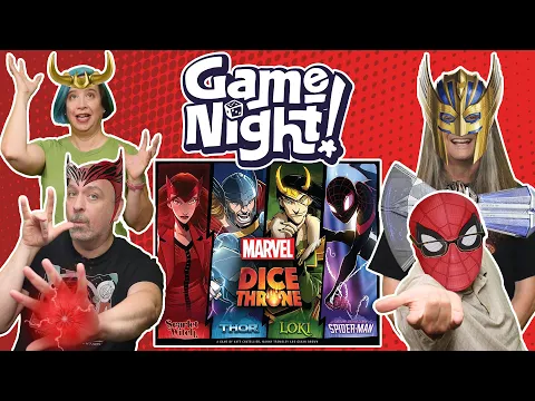 Marvel Dice Throne - GameNight! Se10 Ep19 - How to Play and Playthrough