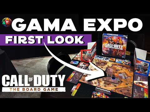 CALL OF DUTY the BOARD GAME | GAMA Expo First Look