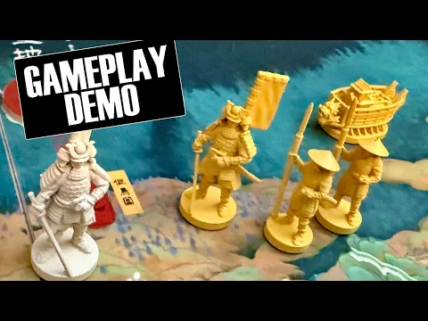 Sovereign Shogun Gameplay | Board Wargames | Board Games | Phalanx