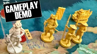 Sovereign Shogun Gameplay | Board Wargames | Board Games | Phalanx