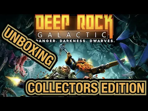 Deep Rock Galactic - Unboxing [COLLECTORS PLEDGE (B)] [KICKSTARTER]