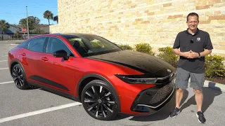 The 2026 Toyota Crown Platinum is a MUST own midsize AWD sedan