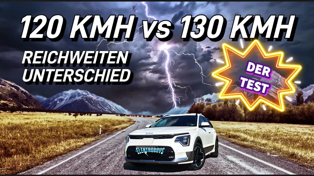 10 Kmh weniger! Was bringt es an Reichweite im Elektroauto Kia Niro EV? #kia #emobility #kianiro