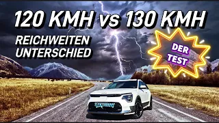 10 Kmh weniger! Was bringt es an Reichweite im Elektroauto Kia Niro EV? #kia #emobility #kianiro