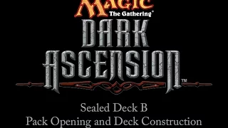 Magic: The Gathering: Dark Ascension Sealed Deck B Deck Construction