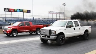 ¼ Mile Drag Race– Day 4 of 2015 Diesel Power Challenge!