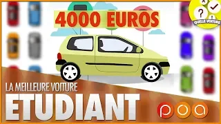 QUELLE VOITURE D'ÉTUDIANT POUR 4000 EUROS ?