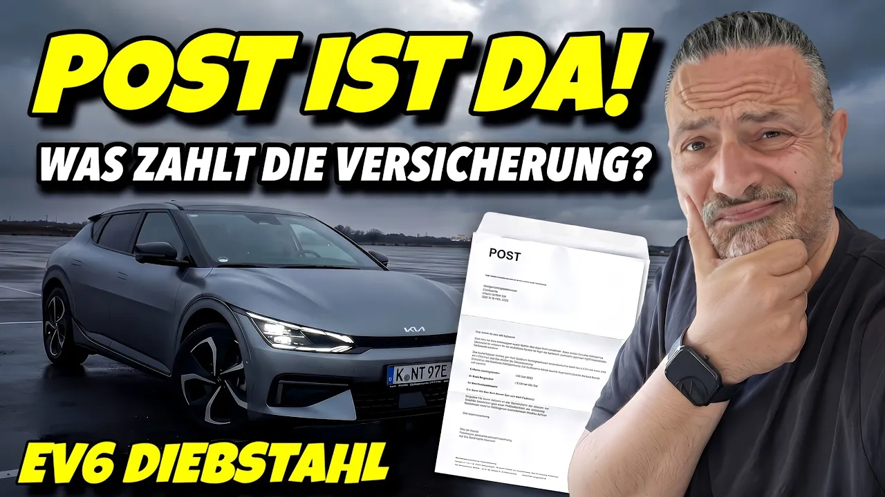 KIA EV6 geklaut: DAS hat die Versicherung gezahlt! Mein "Verlust" nach 31 Monaten.