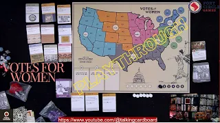 Votes for Women Solo Session Playthrough (Part 1) with Talking Cardboard
