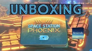 Space Station Phoenix Board Game I Unboxing (No Talking)
