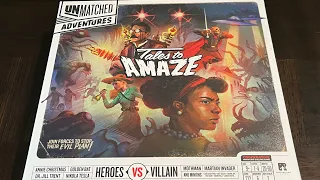 Unmatched Adventures: Tales to Amaze (Restoration) - KICKSTARTER Unboxing, Overview, Storage (SFFS)