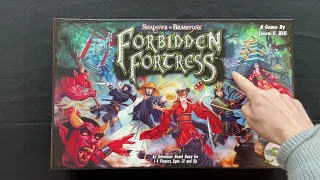 Forbidden Fortress Unboxing