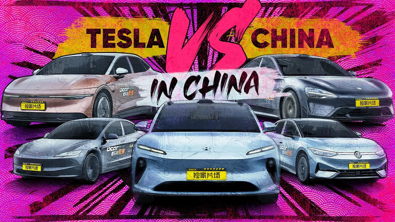 TESLA vs CHINA! Epic Comparison Test – Can the Chinese Make a Tesla Beater?