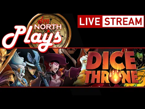 Dice Throne Board Game Gameplay | 1 vs 1 Duels (Live Stream Replay)
