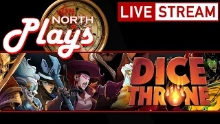 Dice Throne Board Game Gameplay | 1 vs 1 Duels (Live Stream Replay)