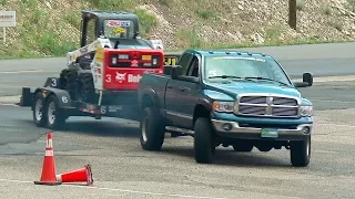 10,000-Pound Trailer-Tow Obstacle Course - Diesel Power Challenge 2017