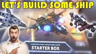 Snap Ships Tactics Kickstarter Unboxing! (Let's BUILD some SHIP)