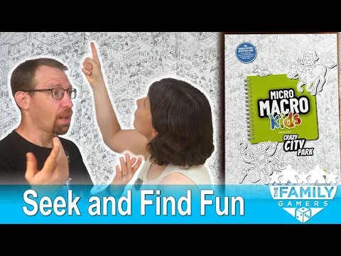 Micro Macro Kids: Crazy City Park #seekandfind #mystery