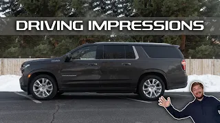 2021 Duramax Diesel Chevrolet Suburban High Country Deep Driving Analysis