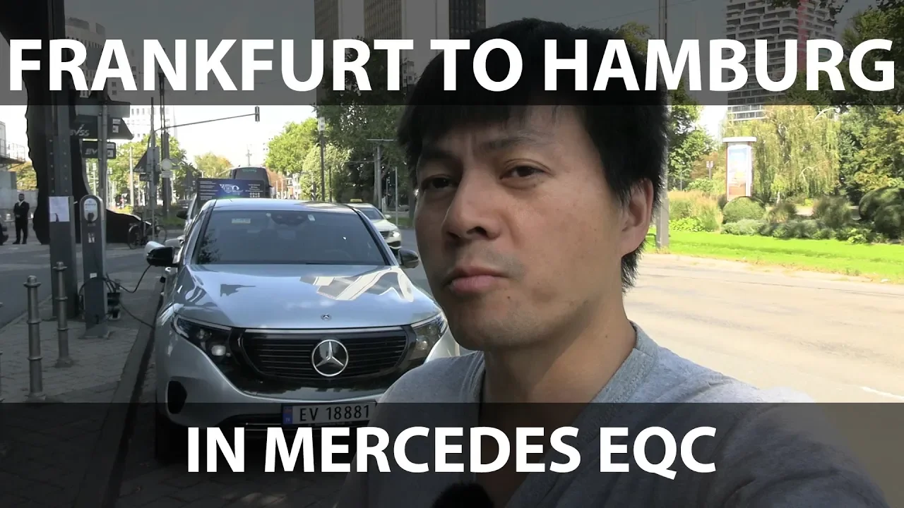 Mercedes EQC from Frankfurt to Oslo part 1