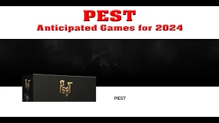Pest Board Game | Anticipated 2024 | The Game Warrior | February 3rd, 2024