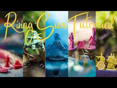 You've never seen a board game shown this way- LEARN RISING SUN IN 15 MINUTES!